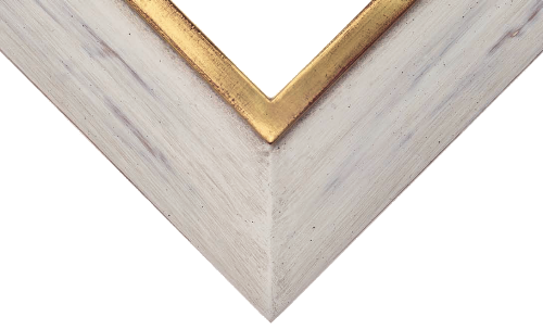 Bilderrahmen - Motiv Bilder Gemälde - Danzig weiß - 7 cm