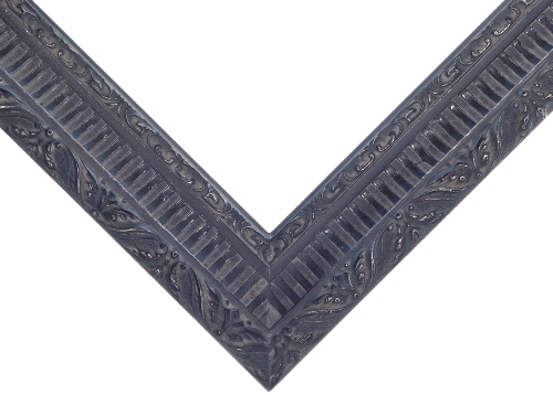 Bilderrahmen - Motiv Bilder Gemälde - Mozart schwarz 5,9 cm