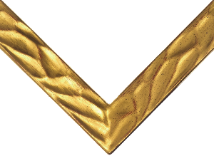 Bilderrahmen - Motiv Bilder Gemälde - Lehar Echtgold 5,3 cm