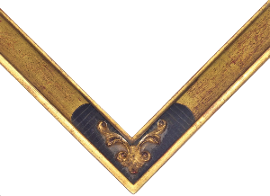 Bilderrahmen - Motiv Bilder Gemälde - Menzel Echtgold 4,9 cm