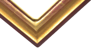 Bilderrahmen - Motiv Bilder Gemälde - Degas Echtgold 6,5 cm