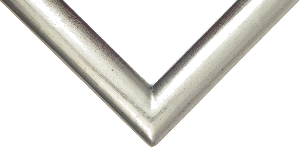 Bilderrahmen - Motiv Bilder Gemälde - Fontana Weißgold 3,5 cm