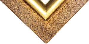 Bilderrahmen - Motiv Bilder Gemälde - Rembrandt Echtgold 7,5 cm