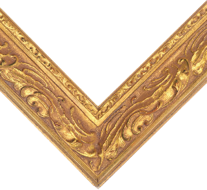 Bilderrahmen - Motiv Bilder Gemälde - Mozart gold 8,5 cm