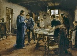 Fritz von Uhde - Bilder Gemälde - Das Tischgebet