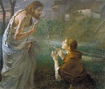 Fritz von Uhde  - Bilder Gemälde - Noli me tangere