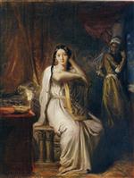 Theodore Chasseriau - Bilder Gemälde - Desdemona