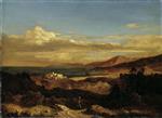 Andreas Achenbach  - paintings - At the Sicilian Coast