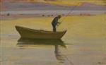 Michael Peter Ancher - Bilder Gemälde - Aalestangeren