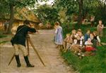 Albert Anker  - paintings - Der Geometer