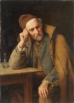 Albert Anker  - paintings - Der Schnapstrinker