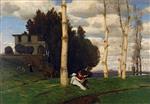 Arnold Böcklin - Bilder Gemälde - Der Frühlingstag