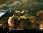 Arnold Böcklin  - Bilder Gemälde - Prometheus