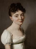 Louis Leopold Boilly  - Bilder Gemälde - Portrait of a young lady