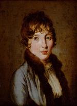 Louis Leopold Boilly  - Bilder Gemälde - Portrait of a Young Woman