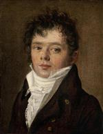 Louis Leopold Boilly  - Bilder Gemälde - Presumed portrait of the chansonnier Desaugier