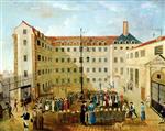 Louis Leopold Boilly  - Bilder Gemälde - Shackling the Prisoners at Bicetre