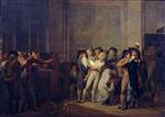 Louis Leopold Boilly  - Bilder Gemälde - The Arrest of the Singer