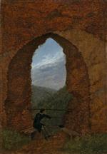 Carl Gustav Carus - Bilder Gemälde - Aussicht
