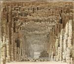 Carl Gustav Carus  - paintings - Das Innere der Fingalshöhle auf der Insel Staffa