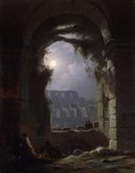 Carl Gustav Carus  - paintings - Das Kolosseum bei Mondschein