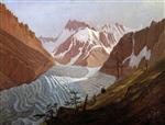 Carl Gustav Carus  - paintings - Das Montblancmassiv