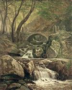 Carl Gustav Carus  - paintings - Der Friedrichsgrund bei Pillnitz
