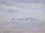 Carl Gustav Carus  - Bilder Gemälde - Insel im Meer