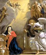 Philippe de Champaigne - Bilder Gemälde - Die Verkündigung an Maria