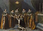 Philippe de Champaigne - Bilder Gemälde - Louis XIII Receiving Henri d'Orleans