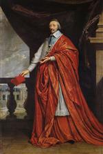 Philippe de Champaigne - Bilder Gemälde - Portrait of Armand-Jean du Plessis