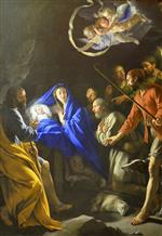 Philippe de Champaigne  - Bilder Gemälde - The Adoration of the Shepherds