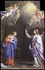 Philippe de Champaigne  - Bilder Gemälde - The Annunciation