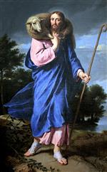 Philippe de Champaigne  - Bilder Gemälde - The Good Shepherd