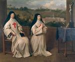 Philippe de Champaigne  - Bilder Gemälde - Two Nuns