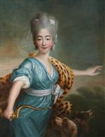 Francois Hubert Drouais - Bilder Gemälde - Marie-Joséphine-Louise de Savoie