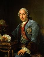 Francois Hubert Drouais - Bilder Gemälde - Portrait of Prince Dmitriy Mikhailovich Golitsyn