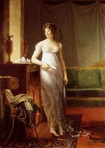 François Pascal Simon Gérard - Peintures - Catherine Worlee, Duchess of Talleyrand-Perigord
