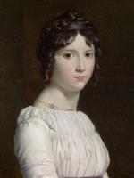 Francois Pascal Simon Gerard - Bilder Gemälde - Portrait of Alexandrine Émilie Brongniart