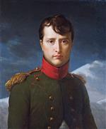 Francois Pascal Simon Gerard  - Bilder Gemälde - Portrait of Napoleon Bonaparte