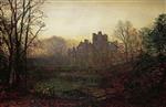 John Atkinson Grimshaw - Bilder Gemälde - An October Afterglow