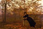 John Atkinson Grimshaw - Bilder Gemälde - Autumn Regrets