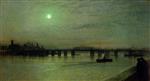 John Atkinson Grimshaw - Bilder Gemälde - Battersea Bridge