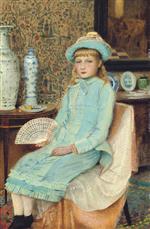 John Atkinson Grimshaw - Bilder Gemälde - Blue Belle