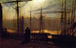 John Atkinson Grimshaw  - Bilder Gemälde - Home Again