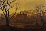 John Atkinson Grimshaw  - Bilder Gemälde - In the Gloaming