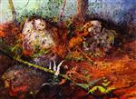 John Atkinson Grimshaw  - Bilder Gemälde - Newlay Wood