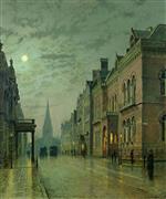 John Atkinson Grimshaw  - Bilder Gemälde - Park Row, Leeds