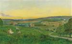 John Atkinson Grimshaw  - Bilder Gemälde - View from Woodhouse Ridge