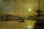 John Atkinson Grimshaw  - Bilder Gemälde - Whitby